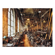 Machinist - Machine Shop Circa 1900's letterhead