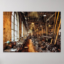 Machinist - Machine Shop Circa 1900's Posters