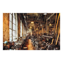 Machinist - Machine Shop Circa 1900's stationery