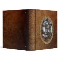 Machinist - Steampunk - The contraption room Vinyl Binder