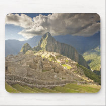 Machu Picchu, ancient ruins, UNESCO world 2 Mousepads