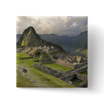 Machu Picchu, ancient ruins, UNESCO world Pin