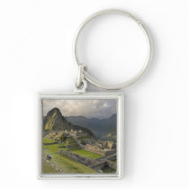 Machu Picchu, ancient ruins, UNESCO world Key Chains