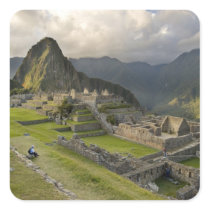 Machu Picchu, ancient ruins, UNESCO world Sticker
