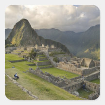 Machu Picchu, ancient ruins, UNESCO world Sticker