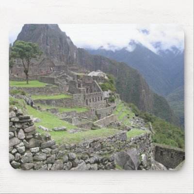 Machu PIcchu Mousepad by joacreations