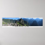 Machu Picchu Panorama 2 posters