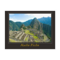 Machu Picchu Postcard