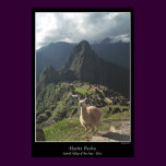 Machu Picchu Poster (Seven Wonders of the World)