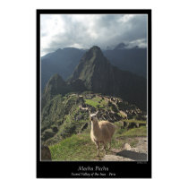 Machu Picchu Poster (Seven Wonders of the World) posters