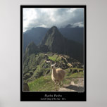 Machu Picchu Poster (Seven Wonders of the World)