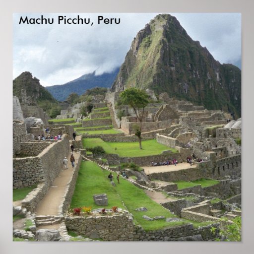 Machu Picchu Print | Zazzle