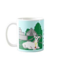 Machu Pixels mugs