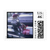 Mack Dog Emblem Christmas Postage postage