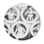 Mack Sennett Glamour Girls Vintage Photo Fridge Magnet