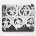 Mack Sennett Glamour Girls Vintage Photo Mouse Pad