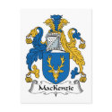 MacKenzie Family Crest postcards by coatsofarms MacKenzie Family Crest postcards