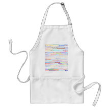 Mackenzie Text Design II Standard Apron