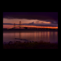 Mackinac Bridge #1240 C posters