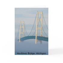 Mackinac Bridge, Michigan Card