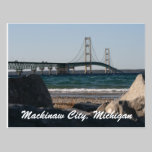 Mackinac Bridge  Postcard postcards