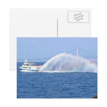 Mackinac Island Ferry Post Card
