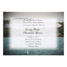 Mackinac Island Grand Hotel Wedding Invitation
