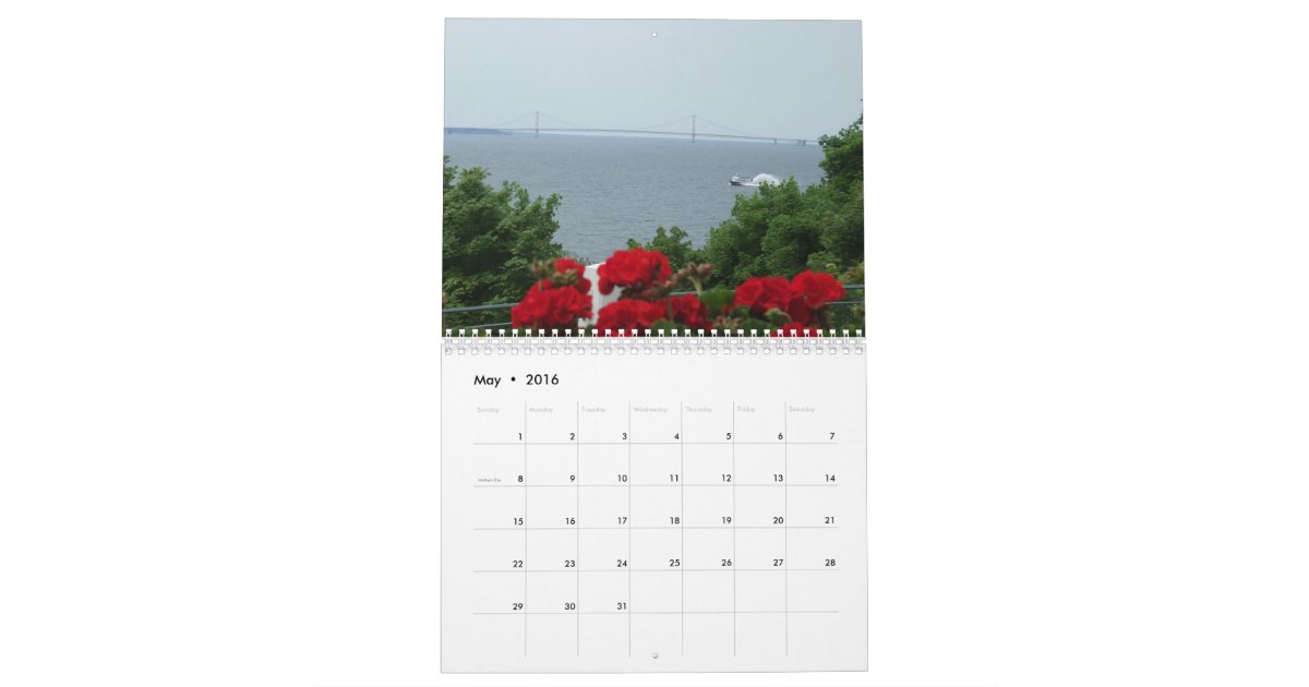 Mackinac Island Michigan Calendar | Zazzle
