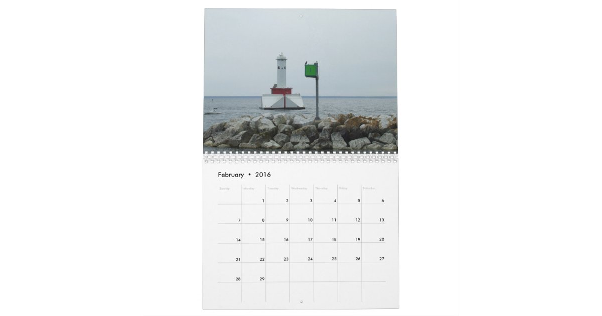 Mackinac Island Michigan Calendar Zazzle