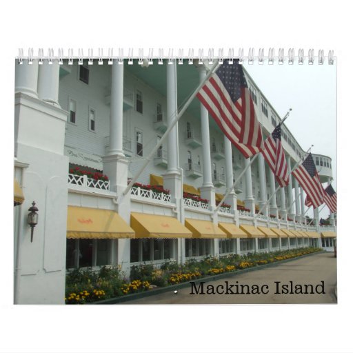 Mackinac Island Michigan Calendar Zazzle