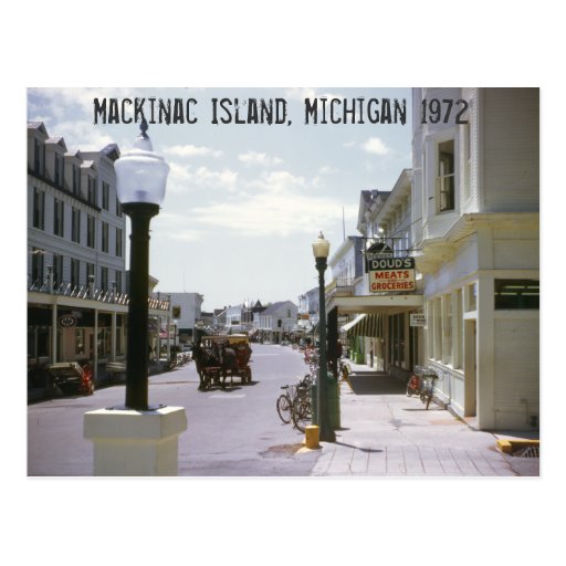 Mackinac Island Michigan Postcard Zazzle