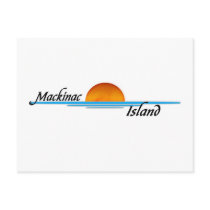 Mackinac Island postcards