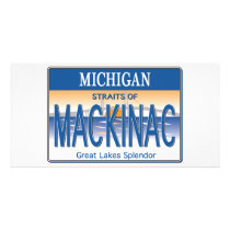 Mackinac License Photo Cards