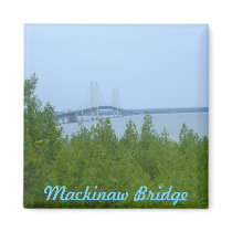 mackinaw bridge magnets by textinthecity mackinaw bridge magnets