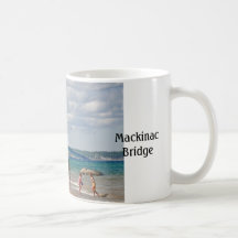 Mackinaw Bridge Michigan USA Coffee Mugs