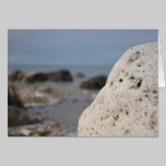 Mackinaw City, MI Shoreline Greeting Card cards