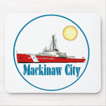 Mackinaw City Michigan Mouse Pads