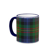 MacLaren Plaid Mug, Blue Handle