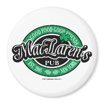 MacLaren's Pub Refrigerator Magnets