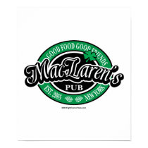 MacLaren's Pub posters