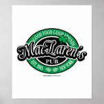MacLaren's Pub posters