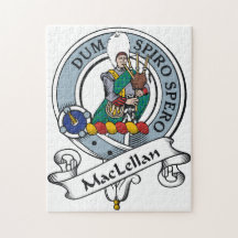 MacLellan Clan Badge Puzzle