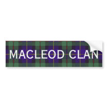 Macleod of Harris Scottish Tartan Bumper Stickers