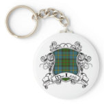 MacLeod Tartan Shield Keychains