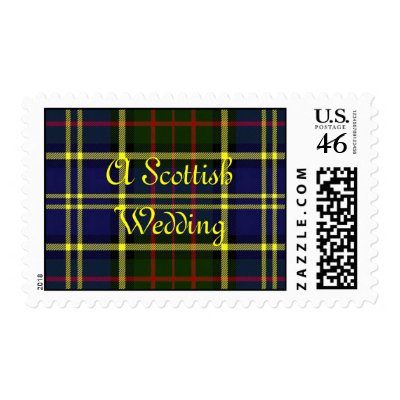 MacMillan Tartan A Scottish Wedding Postage by WakadyWak