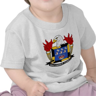 Macomber Family Crest Tee Shirt