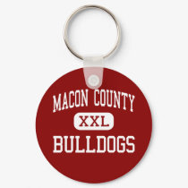 Macon County - Bulldogs - Middle - Montezuma keychains