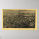 Macon Georgia 1912 Panoramic Map Print