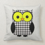 Macpherson Tartan Plaid Owl Pillows