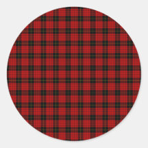 MacQueen Tartan Stickers
